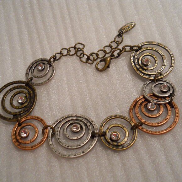 Vintage VCLM - Multi-Tonal Bracelet 12-30 - Picture 2 of 3